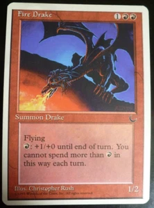 Magic The Gathering Fire Drake Chronicles LP/NM inv2 - Picture 1 of 2