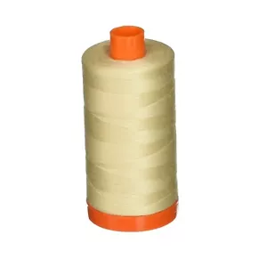 Aurifil Mako Cotton Thread Solid 50wt 1422yds Light Beige - Picture 1 of 1