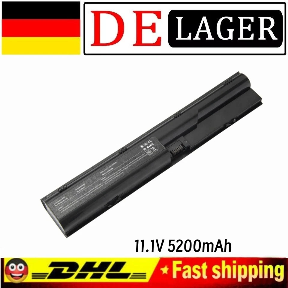 Akku Für HP Probook 4540S 4530S 4440S 4430S 4545S 4535S 4330S PR06 633805-001 - Bild 1 von 4
