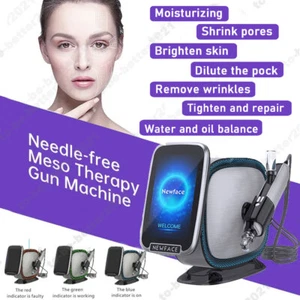 Mesotherapy No Needle Mesogun Facial Skin Rejuvenation RF Nano Beauty Machine - Picture 1 of 18