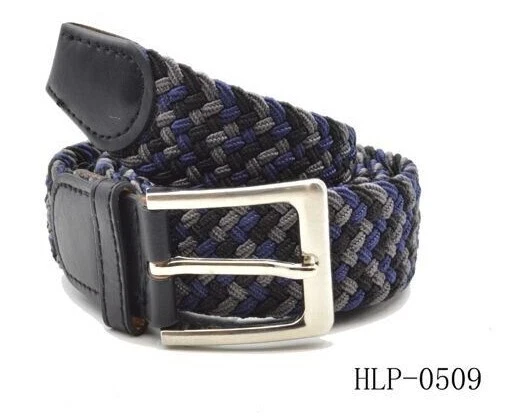 Cintura Cinta uomo Casual Elastica Intrecciata Corda Regolabile donna vari color - Immagine 1 di 1