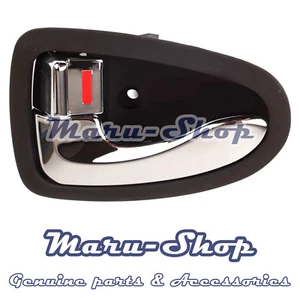 Chrome/Black Bezel Inside Door Handle Catch Left for 00~05 Hyundai Accent/Verna - Bild 1 von 1