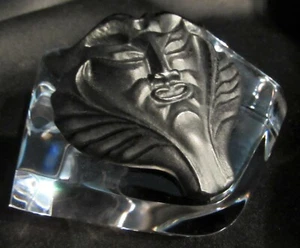 Lalique Satyr in Schaumstoff Line Box New Old Stock, nie ausgestellt, Einsatz und Filze! - Bild 1 von 12