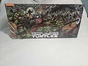 NECA Eastman and Laird's Teenage Mutant Ninja Turtles 4er-Pack Neu im Karton Mirage TMNT - Bild 1 von 11