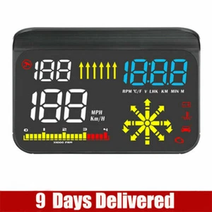M15 Head Up Display OBD GPS Dual Mode Speedometers Overspeed Warning Projector - Foto 1 di 7