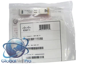 NUEVO SELLADO GENUINO CISCO SFP-GE-T - 1000BASE-T SFP - GARANTÍA DE POR VIDA - Imagen 1 de 1