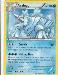Avalugg 37/114 Pokemon XY Steam Siege - Picture 1 of 2