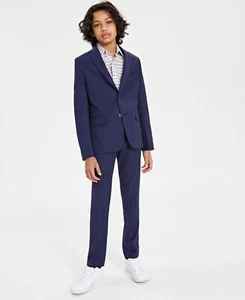 Kenneth Cole Reaction Big Boys 16R Blue/ Dress Jacket Only - Picture 1 of 5