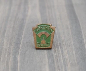 Vintage Little League Baseball Green Field Lapel Pin Collectible - Picture 1 of 4
