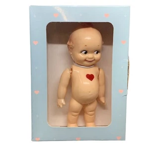 1986 Jesco Kewpie bambola "Conosco il tuo sorriso a cuore." Bambola Cupie Kewpee petto rosso - Foto 1 di 12