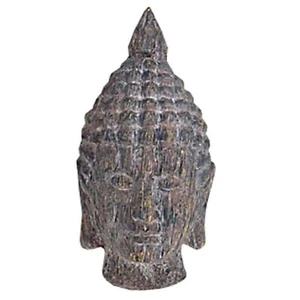 Buddha Head Statue Figurine Buddhism Meditation Home Decoration 12.2 Inch New - Picture 1 of 2