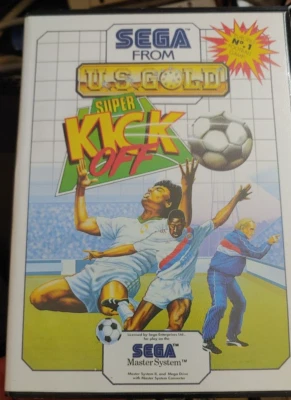 Super Kick Off (Anco 1991) Sega Master System (Modul Box Manual) working CIB - Bild 1 von 4