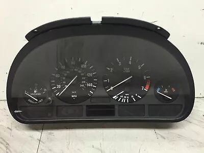 01 02 03 BMW 525i 530i 98 99 00 528i Speedometer Instrument Gauge Cluster 142K - Image 1 of 4