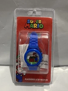 Accutime Nintendo "Super Mario" Flashing LCD Digital Rubber Watch / NIB - Picture 1 of 4