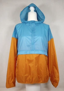 Chaqueta cortavientos para mujer PrAna Whistler mediana cielo transparente bloques de colores - nueva con etiquetas $110 - Imagen 1 de 13