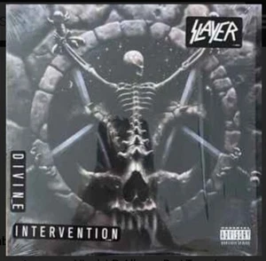 SLAYER - Divine Intervention 1st Press RED Vinyl, LP 1994 , with Insert - Picture 1 of 4