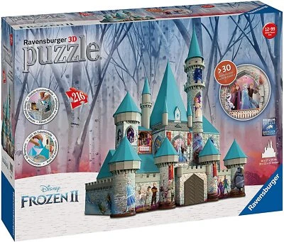 Ravensburger Disney Frozen 2 Castle 216 Piece 3D Jigsaw Puzzle - Image 1 of 4