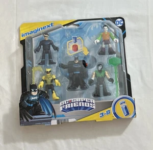 Fisher Price Imaginext DC Super Friends Batman Joker Pack Set 5 Figuras Nuevo en Paquete - Imagen 1 de 2