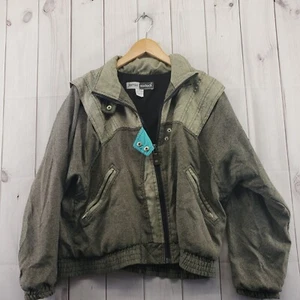 Jaimie Sadock Jacket Small Women Vintage 80s Full Zip Multicolor - Picture 1 of 12