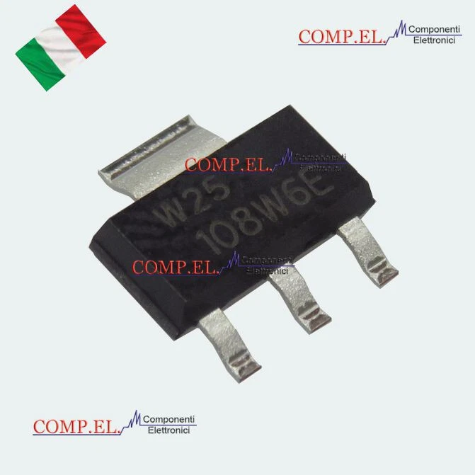 WENE 108W6E SCR TIRISTORE AC Thyristo power switch 0.8mA 600V 10mA SOT223 ACT108W600E