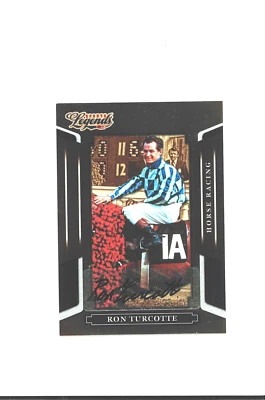 Рон Туркотт Авто СЕКРЕТАРИАТ Легенды Спортивных Скачек Americana Автограф - Изображение 1 из 2