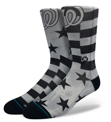 Calcetines informales Stance de los Nacionales de Washington NATS Americana MLB talla 6-8,5 M Foto 1 de 2