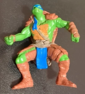 Teenage Mutant Ninja Turtles Leonardo Miniatur Figur TMNT 2014 Viacom Spielzeug - Bild 1 von 3