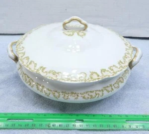 VINTAGE Syracuse China Covered Pot Casserole Beautifully Decorated !! - Picture 1 of 7
