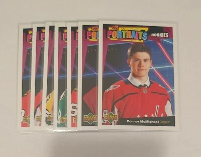 2020-21 Upper Deck Hockey Series 2 Portrait Rookies U-Pick P51-P100 Mint List RC - Image 1 of 4