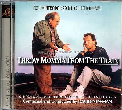 David Newman "THROW MOMMA FROM THE TRAIN" score Intrada 1500 Limited CD Sold Out - Image 1 of 2