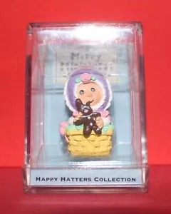 Hallmark 2000 Happy Hatters Collection Bonnie Motorhaube fröhliche Miniatur - Bild 1 von 3