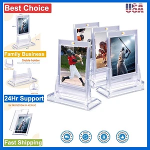 Stabile 4 Stück Karten Display Halter für TCG/MTG/YuGiOh - wasserdicht und staubdicht - Bild 1 von 9