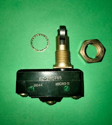 MICRO SWITCH BZ-2RQ785 SNAP ACTION LIMIT SWITCH, 15 AMP, PLUNGER- Surplus