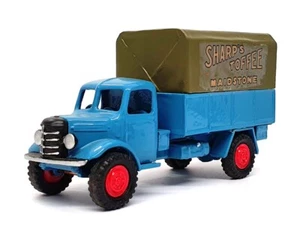 B&B Models 1/60 Scale BB01F - Bedford Truck Sharp's Toffee - Blue/Green - Picture 1 of 5