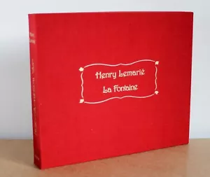 10 bois gravés Henry Lemarié contes de «La Fontaine» Éditions Les heures claires - Bild 1 von 11