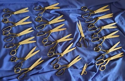 20 Pinking Shears Scissors NippersTailorDrycleaner Vintage 7 WISS FREE US SHIP! - Image 1 of 4