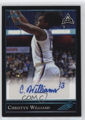 2021-22 Leaf Memories 1992 Base Platinum /99 Christyn Williams #BG-CW1 Auto - Image 1 of 2