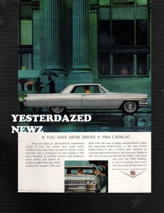 1964 Print Ad for Cadillac "If You Have Never Driven a 1964 Cadillac" - Picture 1 of 1