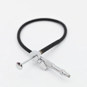 Vintage Shutter Release Cable 10" w/ Lock - 35mm Film SLR TLR Folding Camera - Picture 1 of 5