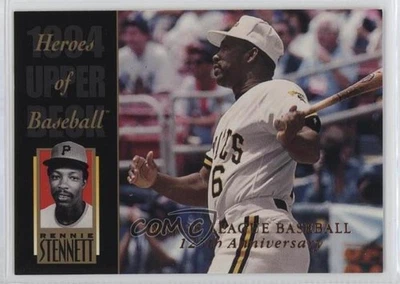 1994 Upper Deck All-Time Heroes of Baseball 125th Anniversary Rennie Stennett - Image 1 of 2