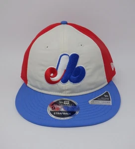 Cappello uomo Montreal Expos strapback New Era 9FIFTY corona retrò $45,99 - Foto 1 di 11