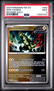 2024 Pokemon TEF EN Iron Thorns Reverse Holo - PSA 9 (Aug 25) - Bild 1 von 2