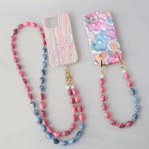 Anti-lost Mobile Phone Lanyard DIY Crossbody Bag Chain Shoulder Strap Women - Photo 1 sur 17