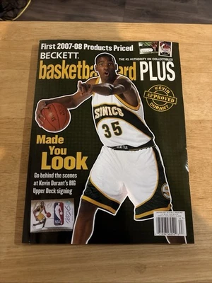 Revista Kevin Durant ROOKIE SEASON Beckett Basketball Plus enero/febrero 2008 Foto 1 de 4