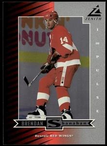1997-98 Zenith 5x7 Silver Impulse Uncut #Z9 Brendan Shanahan - Picture 1 of 2