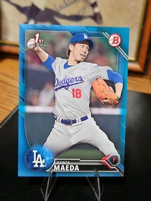 Bowman - Prospects Kenta Maeda 2016 #BP142 azul #d/150 (RC) Foto 1 de 2