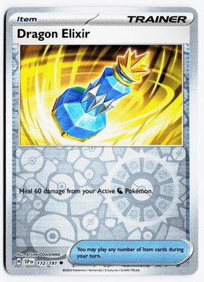 Dragon Elixir 172/191 SV08: Surging Sparks Reverse Holo - Image 1 of 2