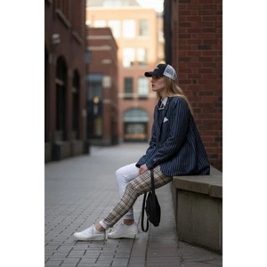 Massimo Rebecchi Navy Pinstripe Blazer IT50/US40 –NWT- Italian Tailoring Ret$450 - Picture 1 of 9