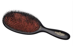 Práctico cepillo de pelo Mason Pearson de cerdas y nailon hecho en Inglaterra BN3 - Imagen 1 de 7