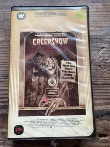 Creepshow VHS Clamshell Horror 1983 Warner Bros Stephen King George Romero - Picture 1 of 11